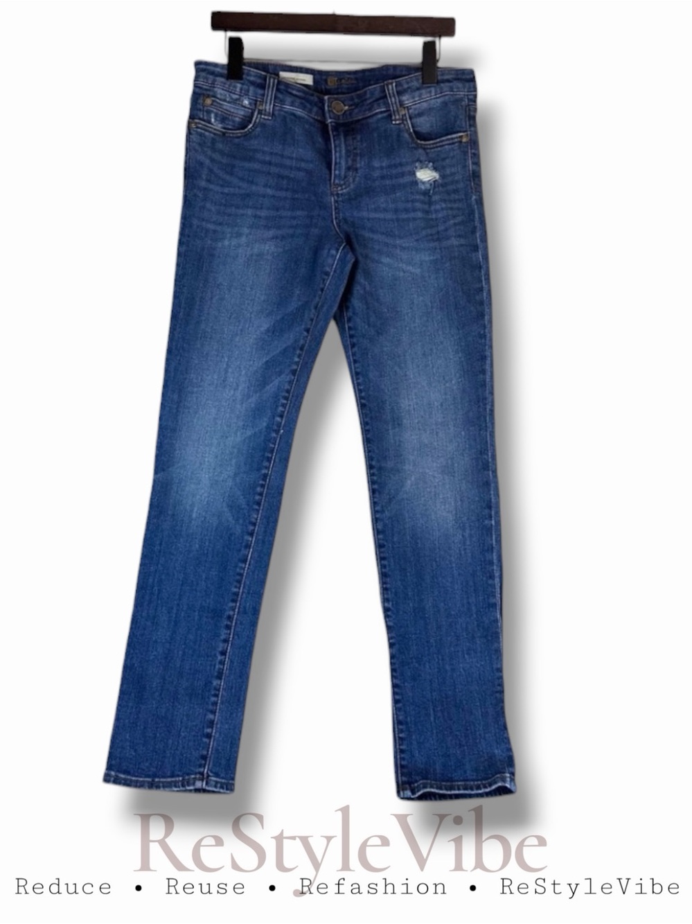 KUT FROM THE KLOTH Women’s Size 6 Denim Jeans Catherine Boyfriend Fit Stretch